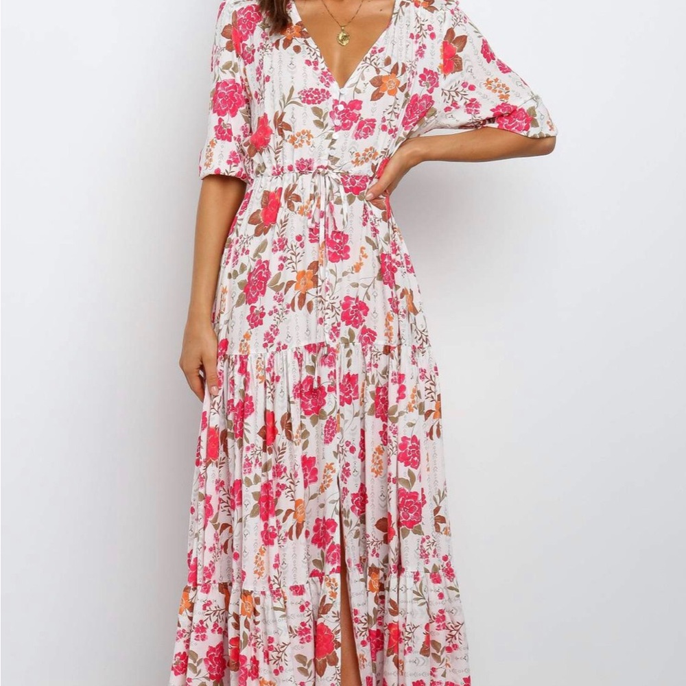 Floral Boho Maxi Dress